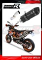 exhaust muffler DOMINATOR HP1 BLACK fits to KTM 690 SMC R 2012  2017