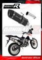 Auspuff Schalldämpfer DOMINATOR HP1 schwarz passend für Derbi Terra Adventure 125 2008  2015