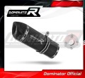 Auspuff Schalldämpfer DOMINATOR HP1 schwarz passend für Daelim VJF Roadsport 125