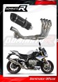 kompletny układ wydechowy z tłumikiem DOMINATOR Full System HP1 CZARNY pasujący do motocykla BMW S1000R 2017 - 2020