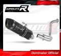 Auspuff Schalldämpfer DOMINATOR HP1 schwarz passend für BMW G310GS 2016  2024 2