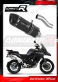 Auspuff Schalldämpfer DOMINATOR HP1 schwarz passend für Benelli TRK 502X 2018  2021