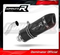 Auspuff Schalldämpfer DOMINATOR HP1 schwarz passend für Aprilia RS 125 1999  2005