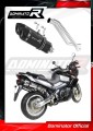 Auspuff Schalldämpfer DOMINATOR HP1 schwarz passend für Aprilia ETV 1000 Caponord 2005  2007