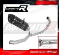 kompletny układ wydechowy z tłumikiem DOMINATOR Full System HP1 CZARNY pasujący do motocykla KTM 390 Adventure 2020 - 2023 2