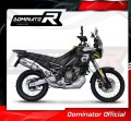 kompletny układ wydechowy z tłumikiem DOMINATOR Full System HP6 pasujący do motocykla Aprilia Tuareg 660 2021 - 2023 2