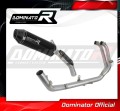 kompletny układ wydechowy z tłumikiem DOMINATOR Full System HP3 CZARNY pasujący do motocykla Aprilia Tuareg 660 2021 - 2023 5