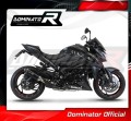 komplette Auspuffanlage mit Schalldämpfer DOMINATOR Full System HP8 schwarz passend für Suzuki GSXS 1000 / F 2015  2020 4