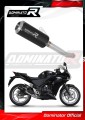 Auspuff Schalldämpfer DOMINATOR GP schwarz passend für Honda CBR 250 R 2011  2013