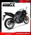 Auspuff Schalldämpfer DOMINATOR GP schwarz passend für Honda CBR 250 R 2011  2013 3