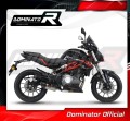 Auspuff Schalldämpfer DOMINATOR HP5 passend für Benelli BN 302 S 2016  2020 4