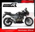 Kawasaki Z750 2004 - 2006 EXHAUST Muffler Auspuff Sportauspuff Silencer Echappement Silencieux Scarico Scarichi Escape Wydech Tłumik GP1 BLACK Dominator Exhaust System 3