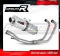 komplette Auspuffanlage mit Schalldämpfer DOMINATOR Full System OV passend für Suzuki GS 500E 1989  2009 2