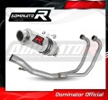 kompletny układ wydechowy z tłumikiem DOMINATOR Full System GP1 pasujący do motocykla Suzuki GS 500E 1989 - 2009 2