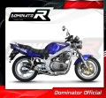 kompletny układ wydechowy z tłumikiem DOMINATOR Full System GP1 CZARNY pasujący do motocykla Suzuki GS 500F 2004 - 2014 4