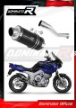 Auspuff Schalldämpfer DOMINATOR GP1 schwarz passend für Yamaha TDM 850 Right Side 1991  1995
