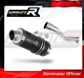 Auspuff Schalldämpfer DOMINATOR GP1 schwarz passend für Yamaha TDM 850 Right Side 1991  1995 2