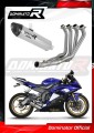 komplette Auspuffanlage mit Schalldämpfer DOMINATOR Full System HP8 passend für Yamaha YZF R6 2006  2016