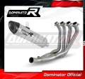 komplette Auspuffanlage mit Schalldämpfer DOMINATOR Full System HP8 passend für Yamaha YZF R6 2006  2016 2