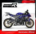 komplette Auspuffanlage mit Schalldämpfer DOMINATOR Full System HP8 passend für Yamaha YZF R6 2006  2016 5