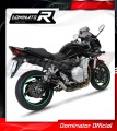 Auspuff Schalldämpfer DOMINATOR GP1 schwarz passend für Suzuki GSF 1250 N / S BANDIT 2007  2016 3