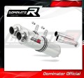 exhaust muffler DOMINATOR ROUND fits to Honda CB 900F HORNET 2002  2007 4