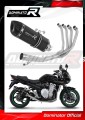 komplette Auspuffanlage mit Schalldämpfer DOMINATOR Full System HP1 schwarz passend für Suzuki GSF 1250 N / S BANDIT 2007  2016