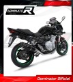 komplette Auspuffanlage mit Schalldämpfer DOMINATOR Full System HP1 schwarz passend für Suzuki GSF 1250 N / S BANDIT 2007  2016 3