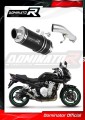 Auspuff Schalldämpfer DOMINATOR GP1 schwarz passend für Suzuki GSF 650 BANDIT N / S 2007  2016