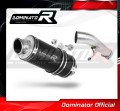 Auspuff Schalldämpfer DOMINATOR GP1 schwarz passend für Suzuki GSF 650 BANDIT N / S 2007  2016 2