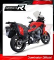 Yamaha Tracer 9 / GT 2021 - 2022 EXHAUST Collector Manifold Full System Muffler Auspuff Sportauspuff Silencer Echappement Silencieux Scarico Scarichi Escape Wydech Tłumik HP8 BLACK Dominator Exhaust System 3