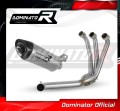 complete exhaust system with muffler DOMINATOR Full System titanium HP8 fits to Yamaha Tracer 9 / GT 2021  2023 2