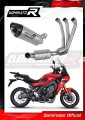 kompletny układ wydechowy z tłumikiem DOMINATOR Full System Tytanowy HP8 EX pasujący do motocykla Yamaha Tracer 9 / GT 2021 - 2023