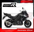 wydech tłumik DOMINATOR Owalny pasujący do motocykla Kawasaki VERSYS 1000 2019 - 2024 3