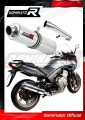 Auspuff Schalldämpfer DOMINATOR rund passend für Honda CBF 600 2008  2013