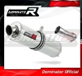 Auspuff Schalldämpfer DOMINATOR rund passend für BMW R1200RS 2015  2018