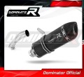 Auspuff Schalldämpfer DOMINATOR HP1 schwarz passend für BMW R1200GS Adventure 2010  2012 2