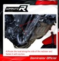 Yamaha Tracer 9 / GT 2021 - 2022 EXHAUST Collector Manifold Full System EX Muffler Auspuff Sportauspuff Silencer Echappement Silencieux Scarico Scarichi Escape Wydech Tłumik HP8 BLACK Dominator Exhaust System 12