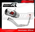 kompletny układ wydechowy z tłumikiem DOMINATOR Full System GP pasujący do motocykla Yamaha YZF R125 2021 - 2023 2