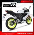 kompletny układ wydechowy z tłumikiem DOMINATOR Full System GP pasujący do motocykla Yamaha YZF R125 2021 - 2023 3