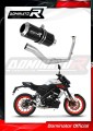 komplette Auspuffanlage mit Schalldämpfer DOMINATOR Full System GP schwarz passend für Yamaha MT 125 2021  2024