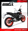 komplette Auspuffanlage mit Schalldämpfer DOMINATOR Full System GP schwarz passend für Yamaha MT 125 2021  2024 3