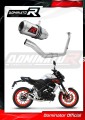 komplette Auspuffanlage mit Schalldämpfer DOMINATOR Full System GP passend für Yamaha MT 125 2021  2024