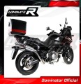 wydech tłumik DOMINATOR Okrągły pasujący do motocykla Suzuki DL 650 V-Strom / XT 2012 - 2016 3
