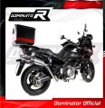 exhaust muffler DOMINATOR OV fits to Suzuki DL 650 VStrom / XT 2012  2016 3