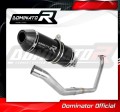 komplette Auspuffanlage mit Schalldämpfer DOMINATOR Full System HP3 schwarz passend für Yamaha MT 125 2020  4