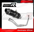 komplette Auspuffanlage mit Schalldämpfer DOMINATOR Full System HP3 schwarz passend für Yamaha YZF R125 2019  2020 4