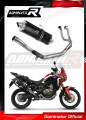 komplette Auspuffanlage mit Schalldämpfer DOMINATOR Full System P7 schwarz passend für Honda CRF 1000L Africa Twin 2016  2019 3