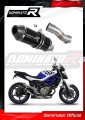 Auspuff Schalldämpfer DOMINATOR HP3 schwarz passend für Suzuki SFV 650 GLADIUS 2009  2015 3
