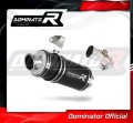 wydech tłumik DOMINATOR GP1 CZARNY pasujący do motocykla Kawasaki ER - 6 N / F 650 2009 - 2011 4